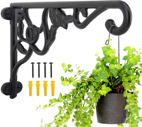 metal hanging plant bracket|heavy duty hanging plant brackets.